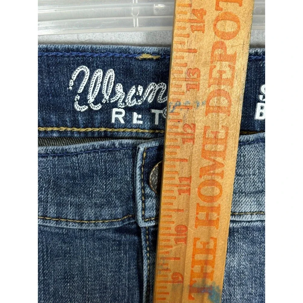 Wrangler Retro Slim Boot Jeans 38x32 (Act Sz 38×29) Stretch Denim Western Cowboy